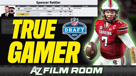 South Carolina QB Spencer Rattler 2024 NFL Draft Scouting Report YouTube