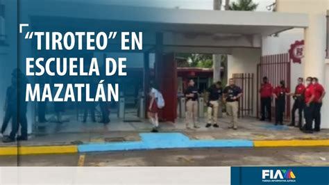 Alerta en Mazatlán circula amenaza de tiroteo en el Cbtis 51 YouTube