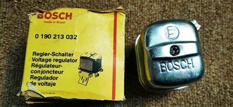 NOS Bosch Voltage Regulator 6 Volt