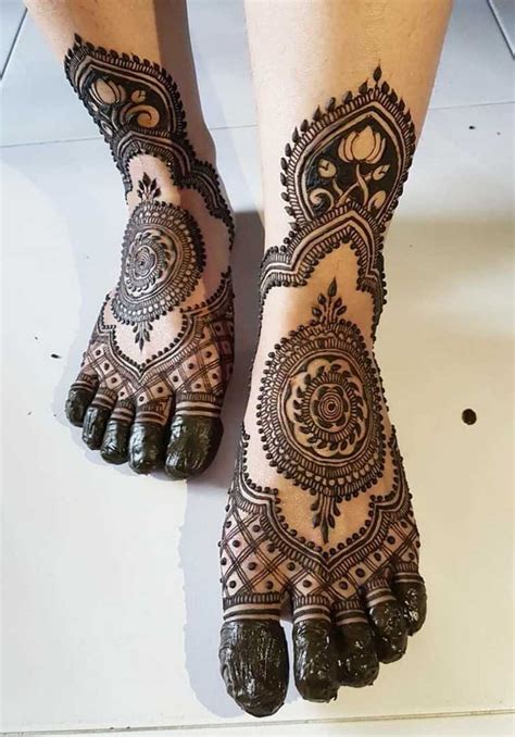 50+ Top Hartalika Teej Mehndi Designs [2019] | Legs mehndi design, Wedding mehndi designs ...