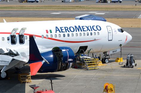 Aeromexico Boeing Max Xa Mao Airplane Jon Ostrower Flickr