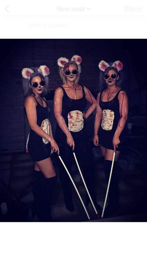 Our DIY Halloween costume! Three blind mice #halloween2016 | Diy ...