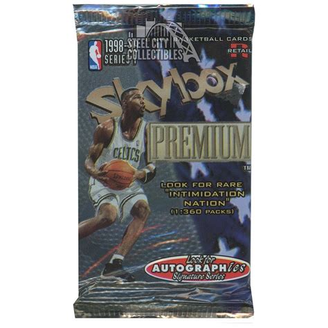 1998 99 Skybox Premium Basketball Series 1 Retail Pack Steel City