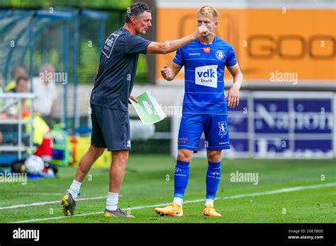 GENT BELGIUM AUGUST 15 Francky Vandendriessche Of KAA Gent And