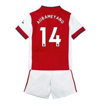 Echipament Fotbal Arsenal Aubameyang Tricou Acasa Pentru