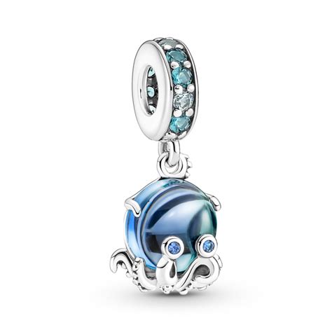 Charm Colgante Pulpo Cristal De Murano C Joyer A Acebo