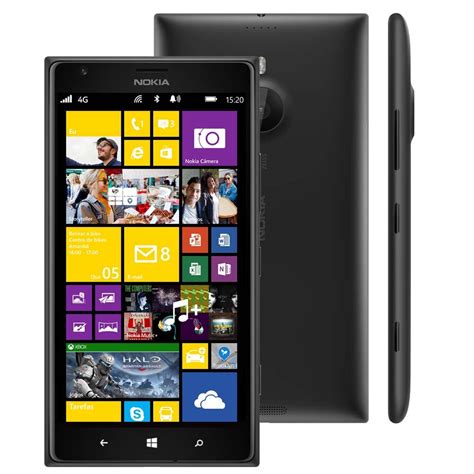 Celular Desbloqueado Nokia Lumia Preto Tela Windows Phone