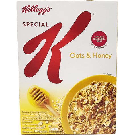 Kellogg S Special K Oats Honey 385g Oats Cereals Walter Mart