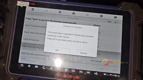 Autel Im Pro Program Honda Hr V All Keys Lost Obdexpress