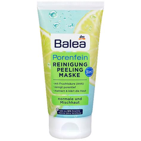 Balea 3in1 Porenfein Reinigung Peeling Maske Masken Peeling