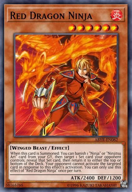 Red Dragon Ninja Decks And Ruling Yugioh Duel Links Gamea