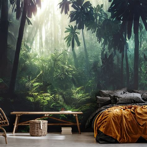 Jungle Bedroom Rainforest Photo Wallpapers and Wall Murals | Buy it online