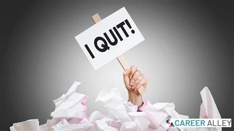 5 Tips For Quitting A Job On The Right Note Careeralley