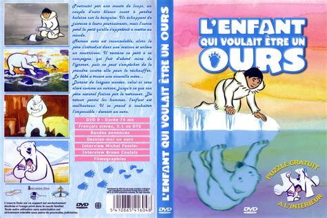 Jaquette DVD de L enfant qui voulait être un ours v2 Cinéma Passion