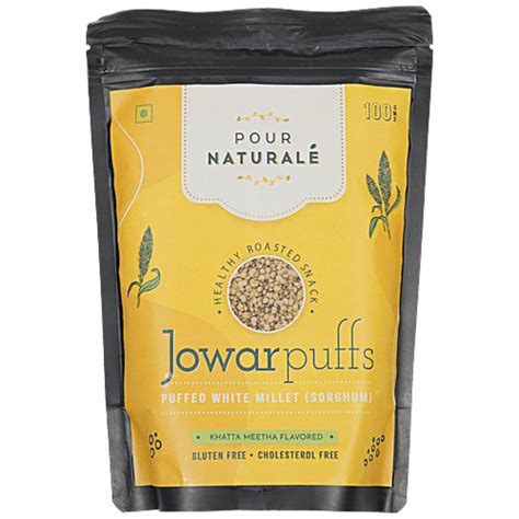 Buy Pour Naturale Jowar Puff Healthy Roasted Snack Khatta Meetha