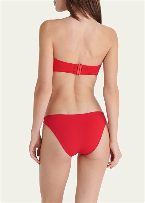 Eres Fripon Solid Low Rise Hipster Bikini Bottoms Bergdorf Goodman