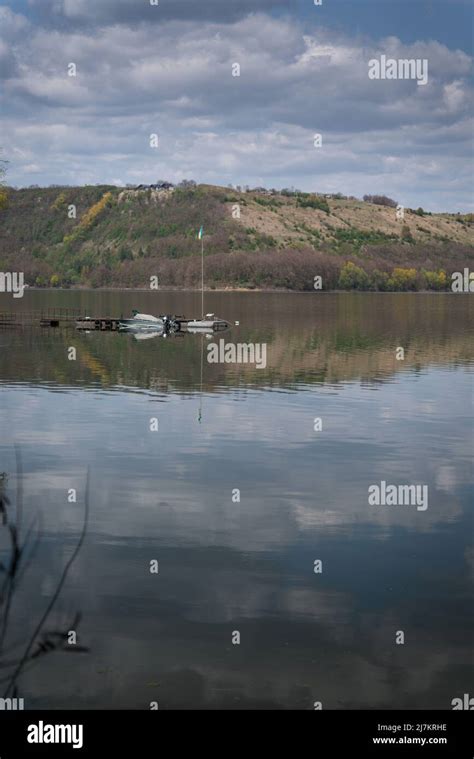 Beautiful view to Dnister river in Chernivtsy region, Ukraine Stock Photo - Alamy