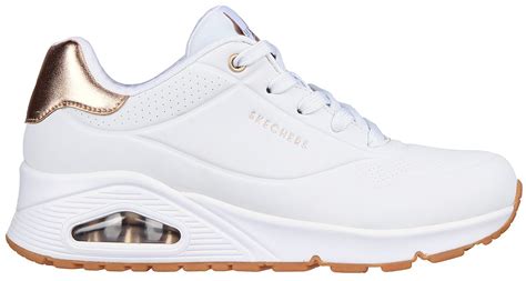 Skechers Uno Golden Air White 177094 WHT Womens Trainers