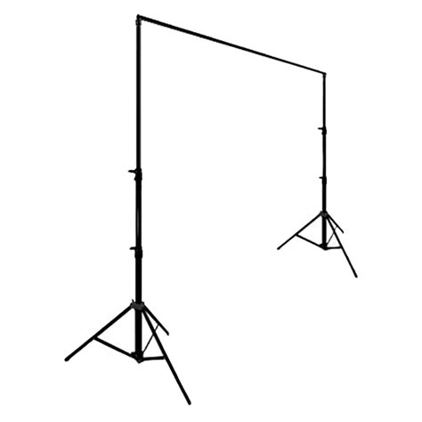 Balsacircle Black Feet X Feet Photo Backdrop Stand Kit Studio