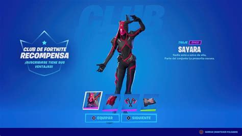 CLUB FORTNITE DEL MES DE ABRIL DEL 2022 SKIN DEL CLUB YouTube