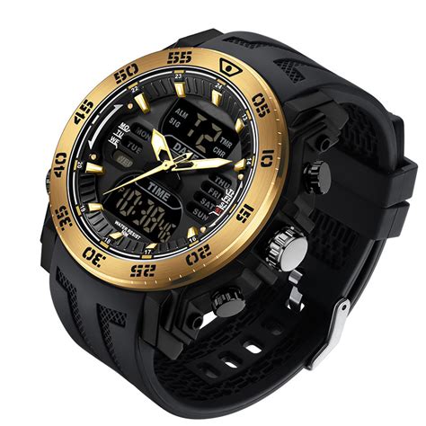 Relos Chrono Watch Classic Analog Digital Waterproof Watches For Men Sport Watch And Wrist