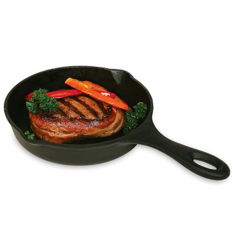 Pre-Seasoned Cast Iron Mini Grill Pan – Ventures Intl