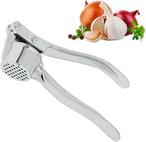 Geekbox Garlic Crusher Garlic Press Garlic Mincer Ginger Chopper