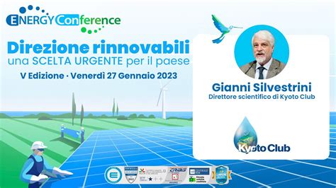 Intervento Kyoto Club Gianni Silvestrini Youtube