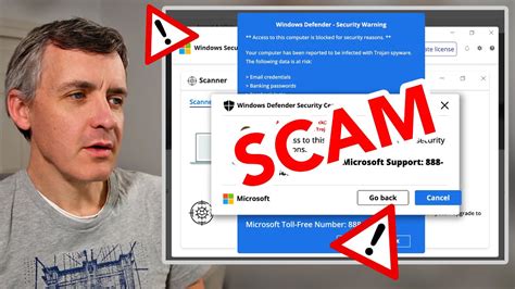 Windows Defender Security Center SCAM Exposed 2023 YouTube