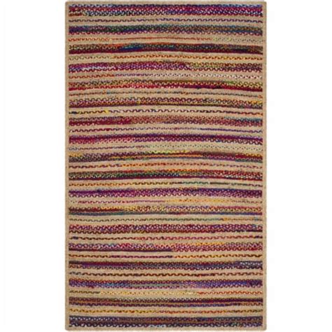 Safavieh Safavieh Cape Cod Cap A Handwoven Natural Multi Rug X