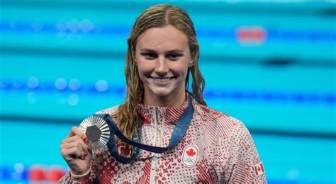 Canada S Summer Mcintosh Wins Silver In Olympic Metre Freestyle