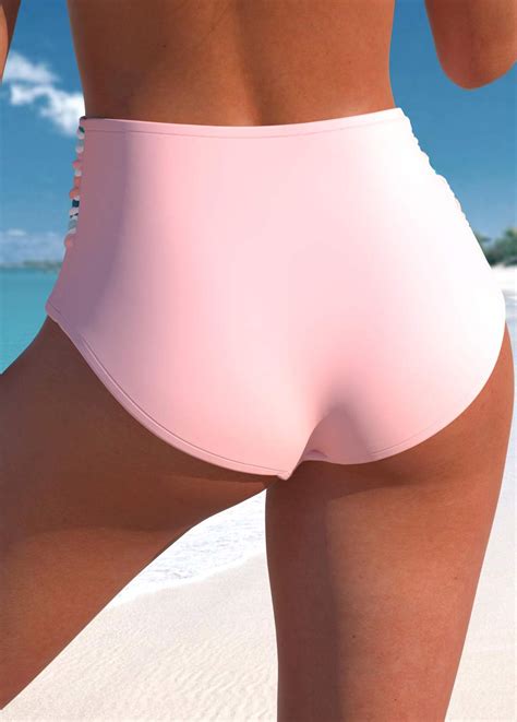 ROTITA Criss Cross Light Pink Bikini Top Rotita USD 12 98