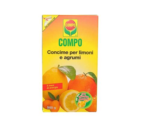 Concime Per Limoni E Agrumi 500g Compo Pierucci Agricoltura