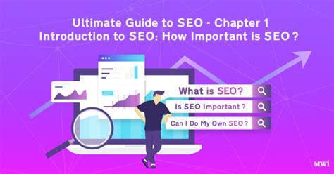 Ultimate Guide To Seo Introduction To Seo How Important Is Seo