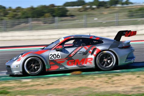 Mugello Circuit Italy September Porsche Gt In