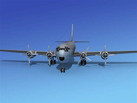 Boeing 377A Stratocruiser - 3D Model by Dreamscape Studios