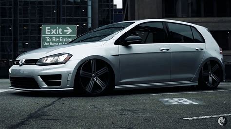 Vw Golf Mk7 R Bagged Stance Youtube