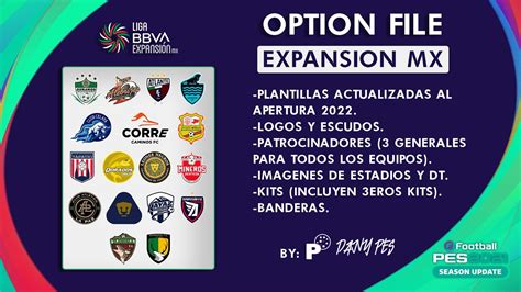 LIGA EXPANSION MX APERTURA 2022 PARA PES 2021 EFootball PS4 YouTube