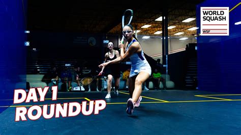 Wsf World Junior Squash Championships Off With A Bang Roundup Of Day