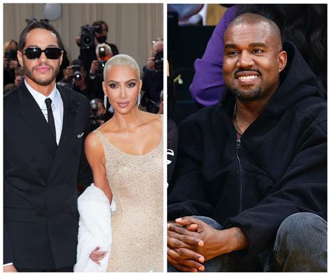 Kanye West Celebrates Kim Kardashians Split From Pete Davidson With