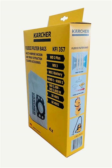 Bolsa De Papel Para Aspiradoras Wd Wd Karcher Deprati Tienda Online