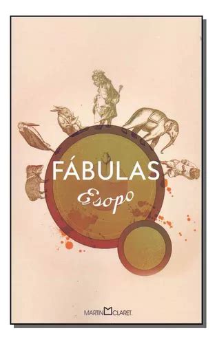 F Bulas Esopo De Esopo Editora Martin Claret Capa Mole Em