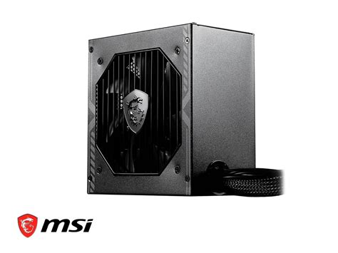 Fuente De Poder Msi 650w Mag Mag A650bn Atx No Modular 80 Plus