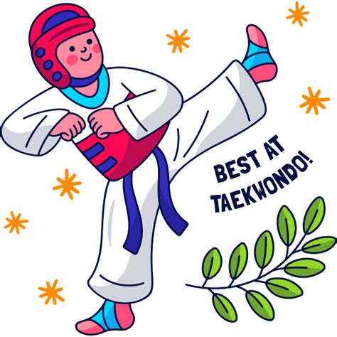 Stickers de Taekwondo - Stickers de deportes gratis