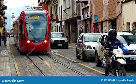 Gran Colombia Street Sign In Cuenca Stock Photo Cartoondealer