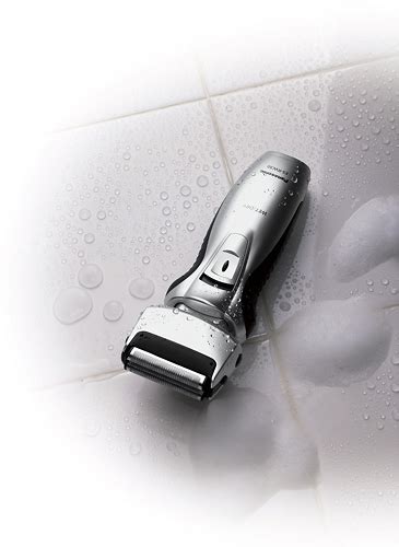 Best Buy Panasonic 2 Blade Wet Dry Electric Shaver Silver ES RW30 S