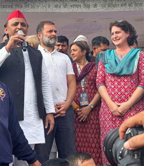 Akhilesh Joins Rahul S Bharat Jodo Nyay Yatra In Agra MorungExpress