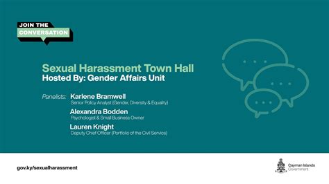 Sexual Harassment Bill 2023 Townhall 15 August 2023 Youtube