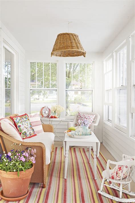 Narrow Sunroom Decorating Ideas | Shelly Lighting