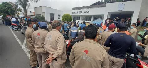 CMAS Xalapa Trabajadores En Riesgo Por Tanques A Punto De Desplomarse